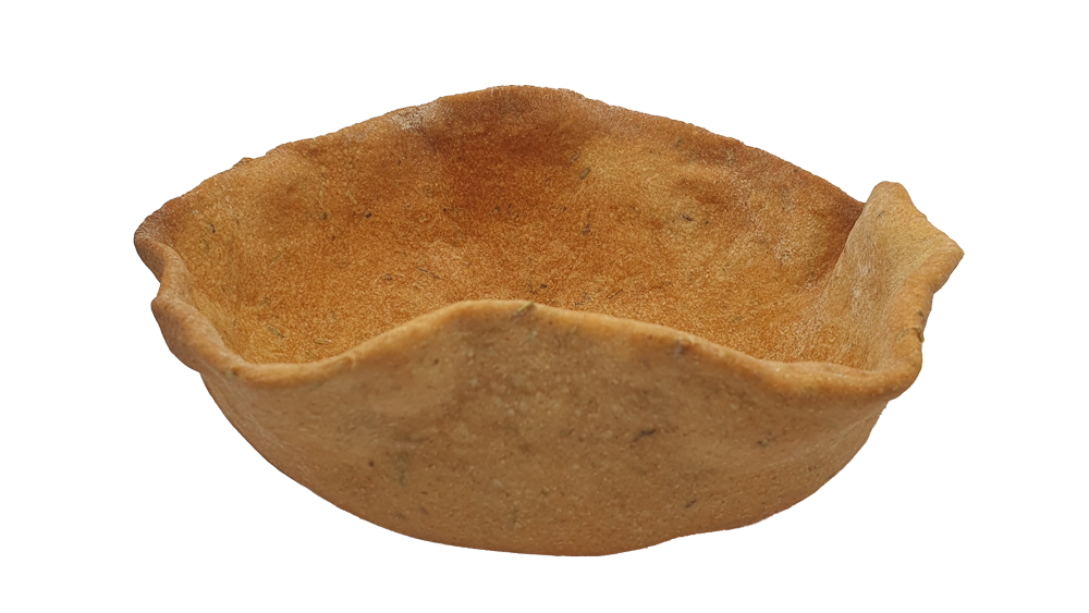 bol comestible vide avant utilisation