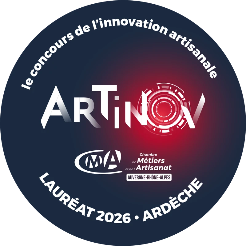 Badge Artinov, Lauréat 2026 Ardèche